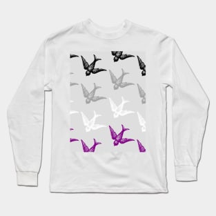 Ace Flag Birds Design Long Sleeve T-Shirt